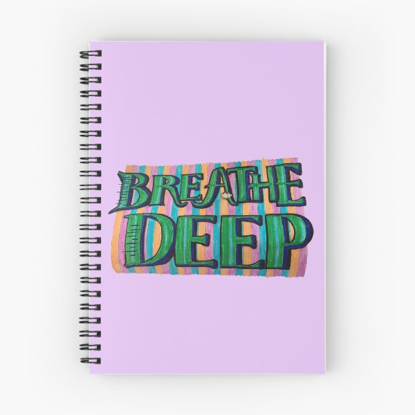Item preview, Go Big, Breathe Deep designed and sold by AmandaJayneThrives.