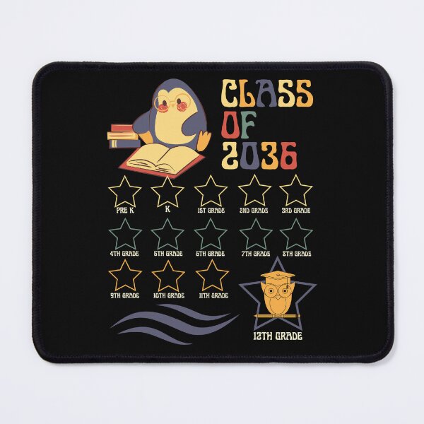 Item preview, Class of 2036 Cute Owl Graduation Kindergarten to 12th Grade Milestone designed and sold by MTJ-Mushrooms.