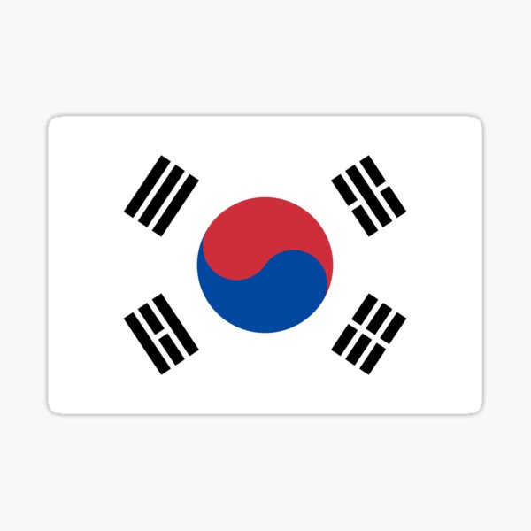 Item preview, Flag of South Korea designed and sold by MadeInR.