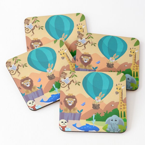 Item preview, Animal fresco for a child's room designed and sold by cwilliart.