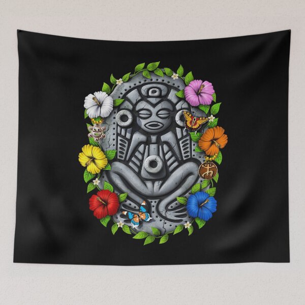Item preview, Boricua Taino Goddess Atabey  designed and sold by underheaven.