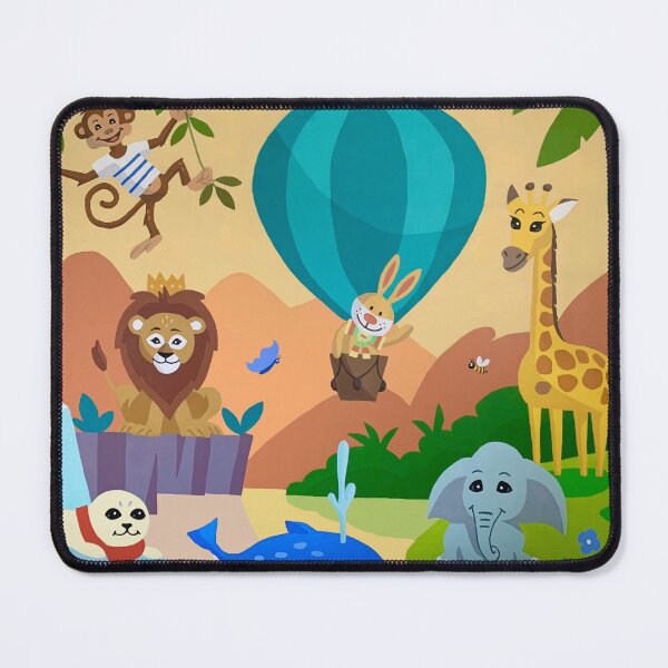 Item preview, Animal fresco for a child's room designed and sold by cwilliart.