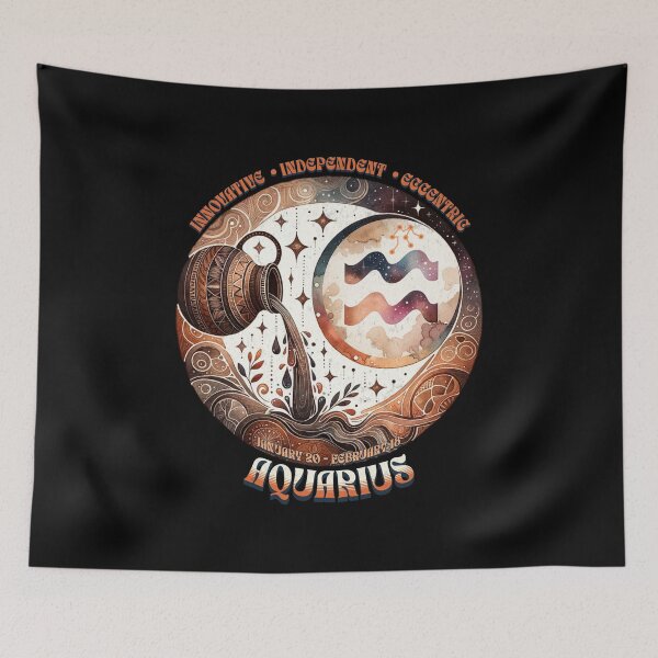 Item preview, Aquarius Zodiac designed and sold by Debbie Schulte.