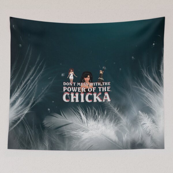 Item preview, Don't Mess with the Power of the Chicka designed and sold by teepossible.