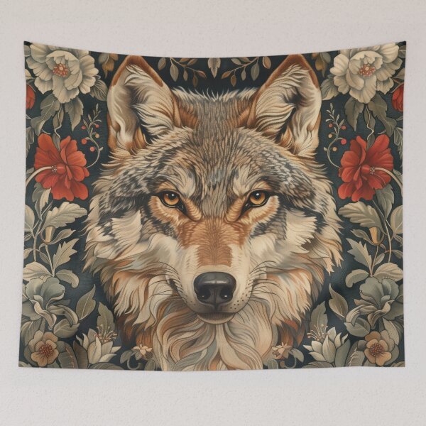 Item preview, Arts and Crafts Wolf designed and sold by ArtWildCreate.