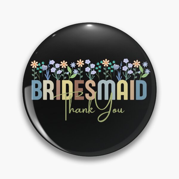 Item preview, Floral Bridesmaid Thank You Appreciation for Bridesmaid Wedding Party Favor designed and sold by MTJ-Mushrooms.