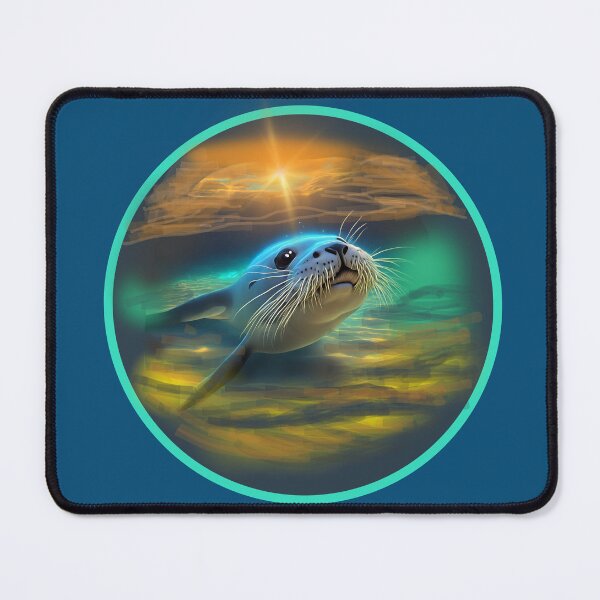 Item preview, Sea Lion's Swim  designed and sold by Tripp Art Studio.