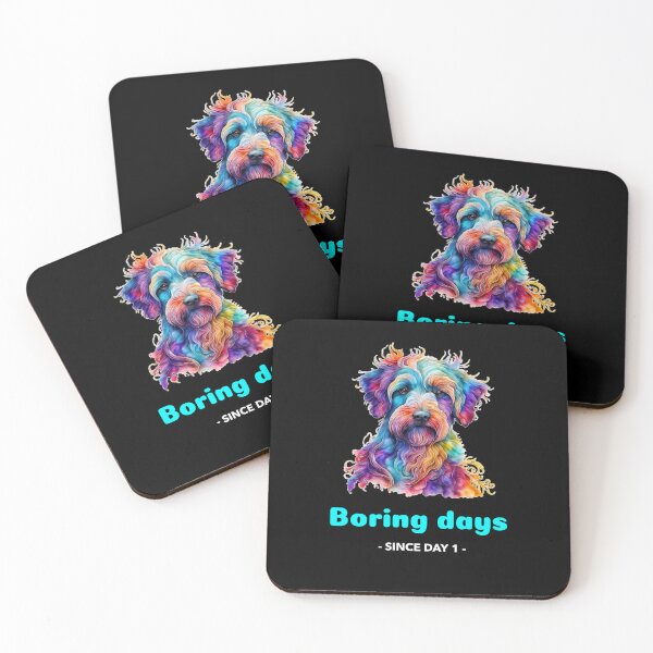 Item preview, Boring days with a dog designed and sold by momofeelings.