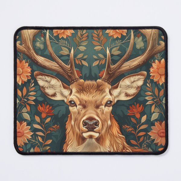 Item preview, Arts and Crafts Red Deer Stag designed and sold by ArtWildCreate.