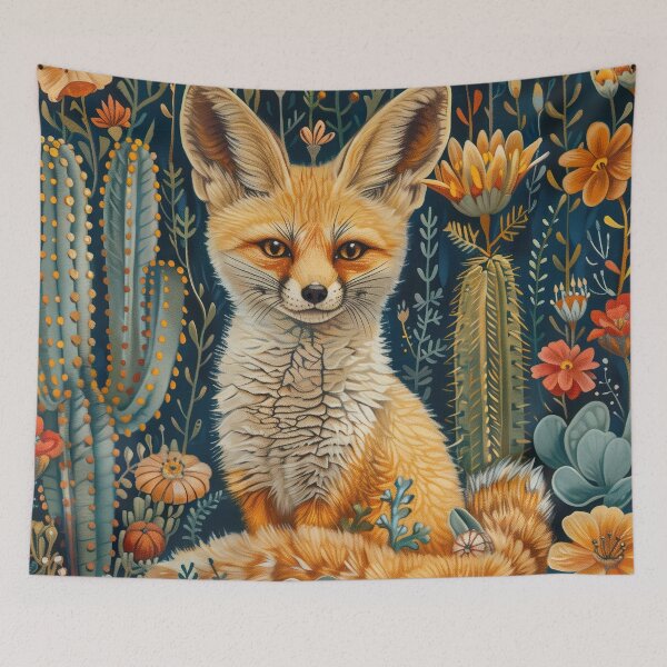 Item preview, Arts and Crafts Fennec Fox designed and sold by ArtWildCreate.