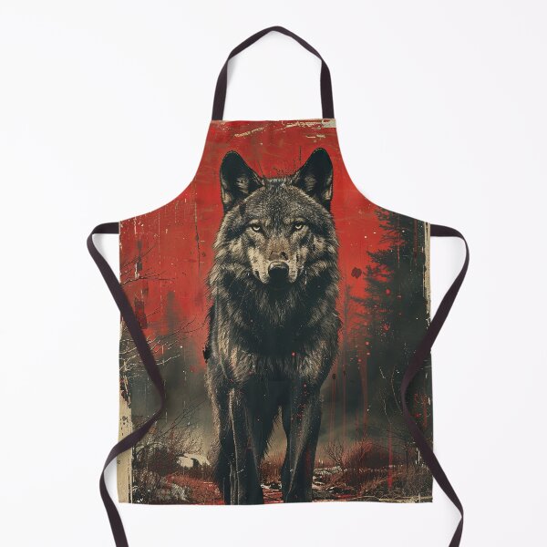 Item preview, Dark Wolf Illustration designed and sold by OccultDreams.