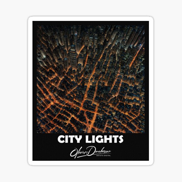 Aperçu de l'œuvre City lights 21 créée et vendue par olivier duchossoir.