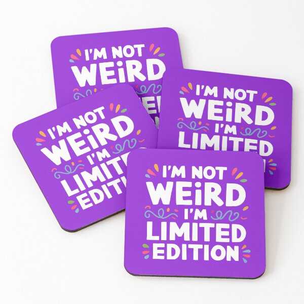 Item preview, I'm Not Weird for Geeks Nerds or Anyone Interesting and Fun ;-) designed and sold by serein32.