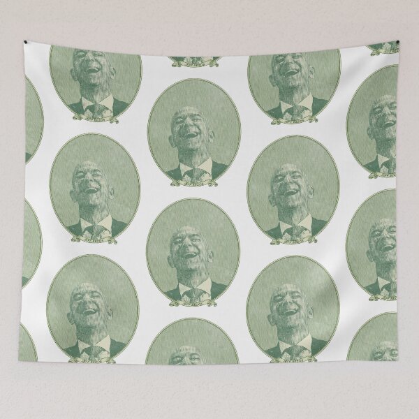 Item preview, Jeff Bezos Laughing Dollar Bill Money designed and sold by ManyMelany.