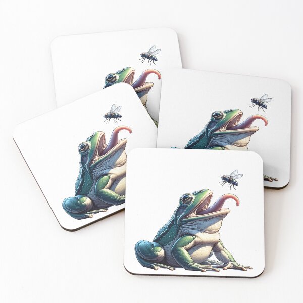 Item preview, BULLFROG TRYING TO CAUGHT THAT FLY designed and sold by Terrence Webster.