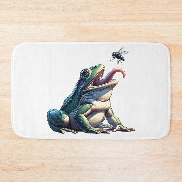 Item preview, BULLFROG TRYING TO CAUGHT THAT FLY designed and sold by Terrence Webster.