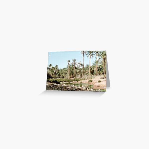 paradise for my thirsting tongue Greeting Card