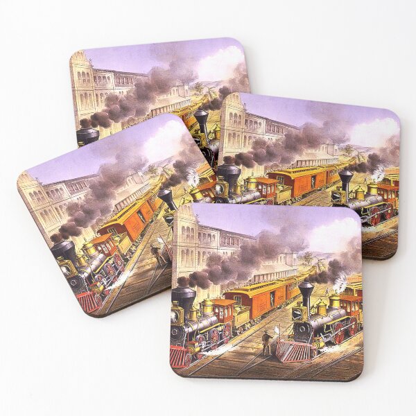Item preview, Retro Train Scene designed and sold by teepossible.