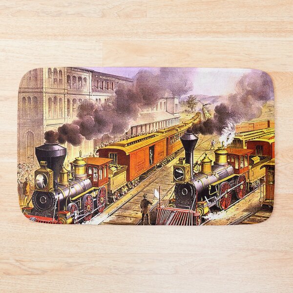 Item preview, Retro Train Scene designed and sold by teepossible.