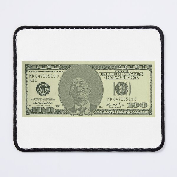 Item preview, Jeff Bezos Laughing 100 Dollar Bill Money designed and sold by ManyMelany.
