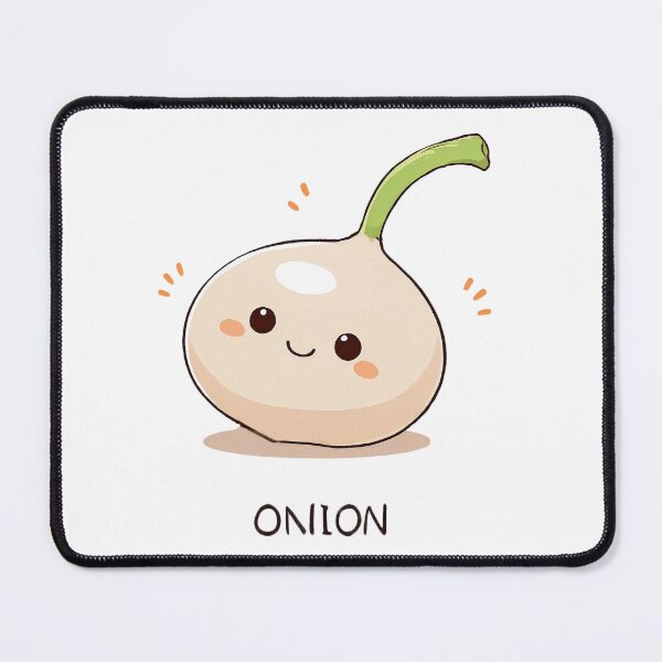 Item preview, Kawaii Onion: Cute Vegetable Friend designed and sold by Animepic222.