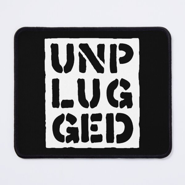 Item preview, Unplugged designed and sold by The Unique Geek.