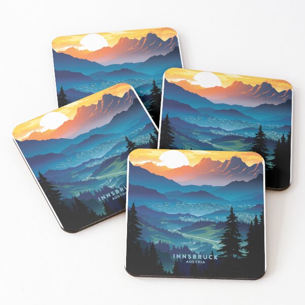 Item preview, Innsbruck Austria Alpine Majesty designed and sold by NeuralVibe.