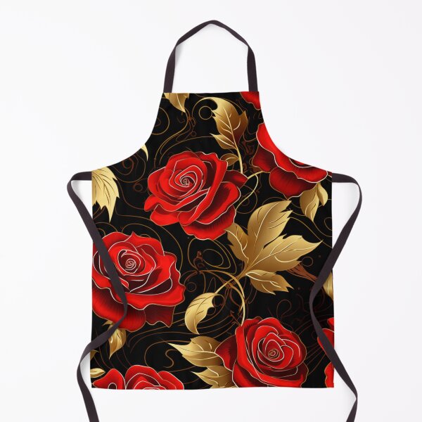 Item preview, Roses Gold Metallic Leaves Wallpaper designed and sold by whitecat23.
