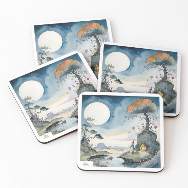 Item preview, Cartoon wizard dreamscape designed and sold by K1ndo.
