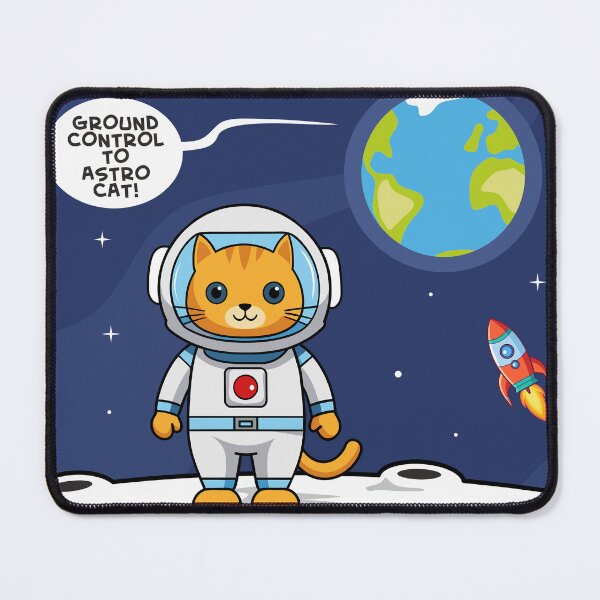 Item preview, Cute Astro cat designed and sold by cosmicgoal.