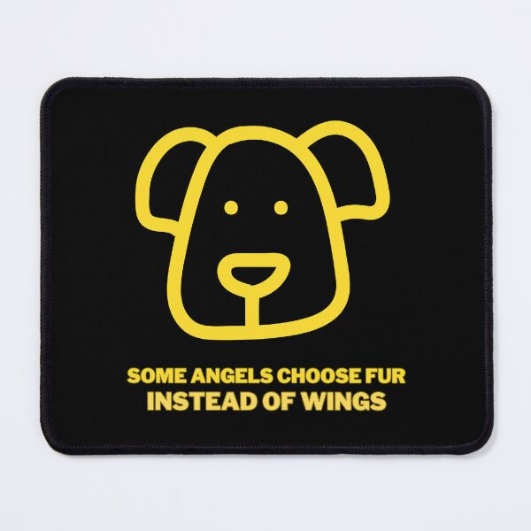 Item preview, Some angels choose fur instead of wings (dogs) designed and sold by FalcoZen.