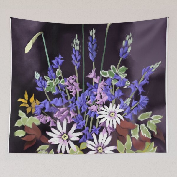 Item preview, spring bouquet digital painting for charity designed and sold by JayTCee.