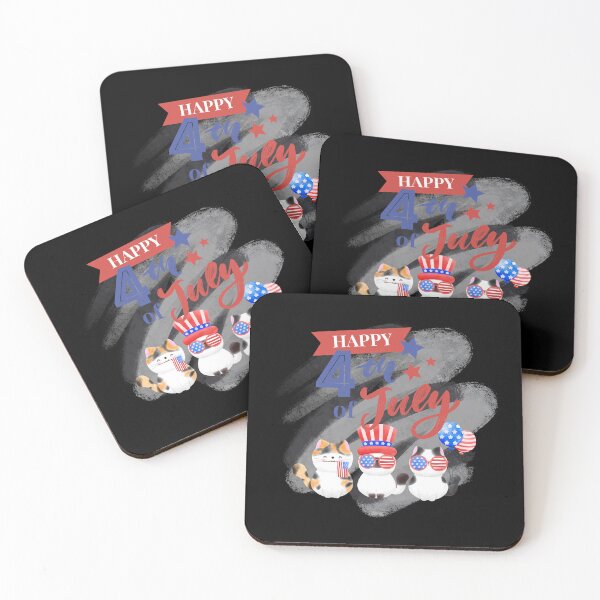 Item preview, Fourth of July, Independence Day, American Cats designed and sold by Numbers-Art.
