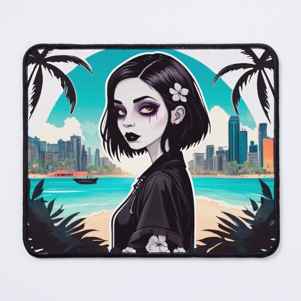 Item preview, Latin Colombian Goth Girl Summer designed and sold by MadnessEnvelope.