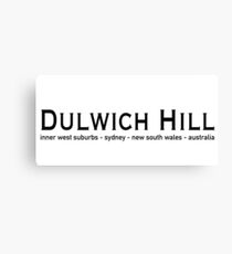 Dulwich Hill inner west suburb sydney australia address. Canvas Print