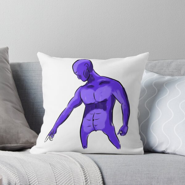 Item preview, Pointing Blue Man Pointing designed and sold by Stipper Store.