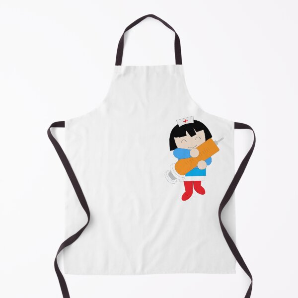 Item preview, Drawing of a nurse doll holding a syringe designed and sold by wonghong.