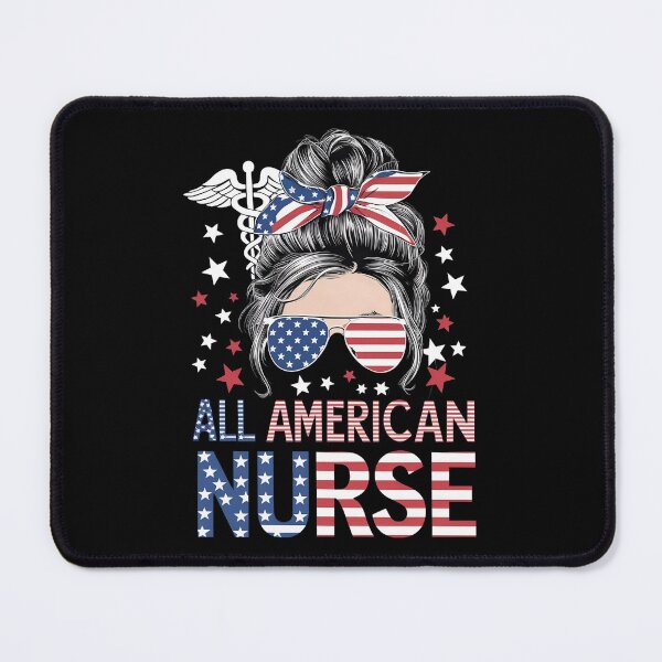 Item preview, July 4th All American Nurse designed and sold by PlanetMarker.