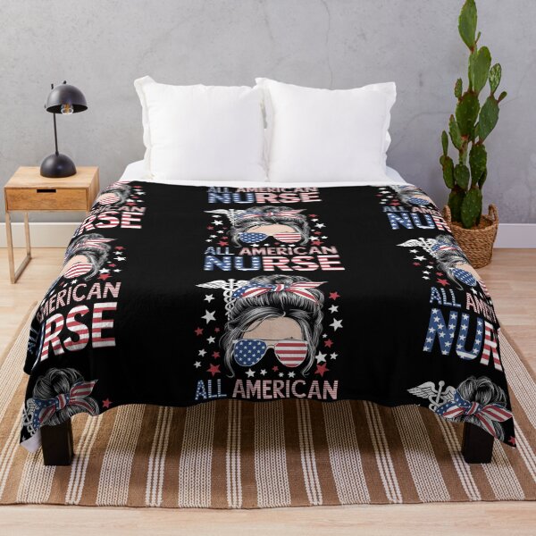 Item preview, July 4th All American Nurse designed and sold by PlanetMarker.
