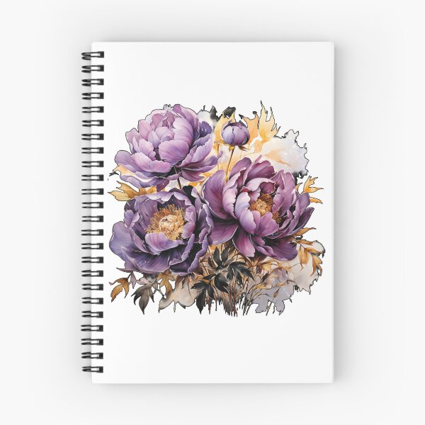 Item preview, Purple Peonies 5 designed and sold by SchokoGoth.