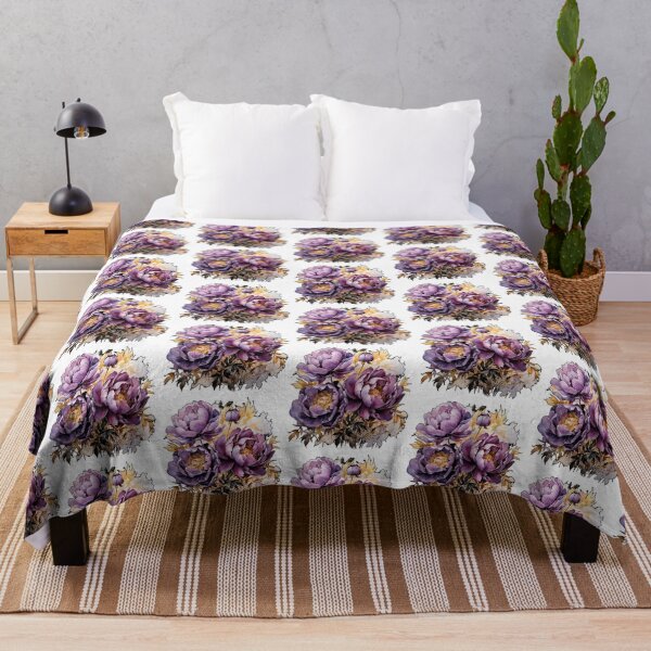Item preview, Purple Peonies 5 designed and sold by SchokoGoth.