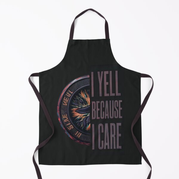 Item preview, I Yell Because I Care - Hockey designed and sold by Zibis09.