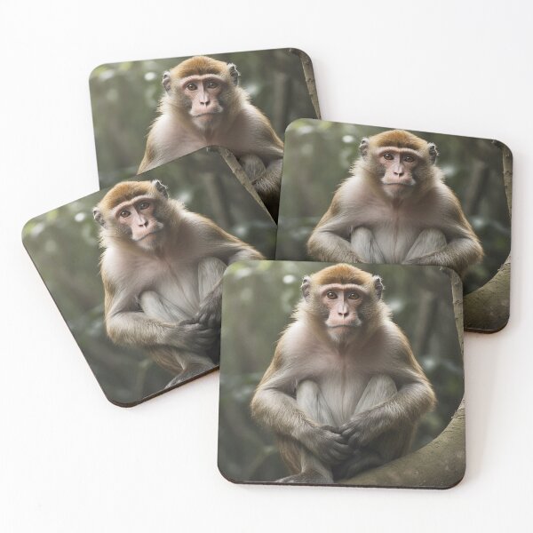 Item preview, Captivating Gaze - Majestic Monkey Portrait by LaLi Designs designed and sold by LaLi-Designs.