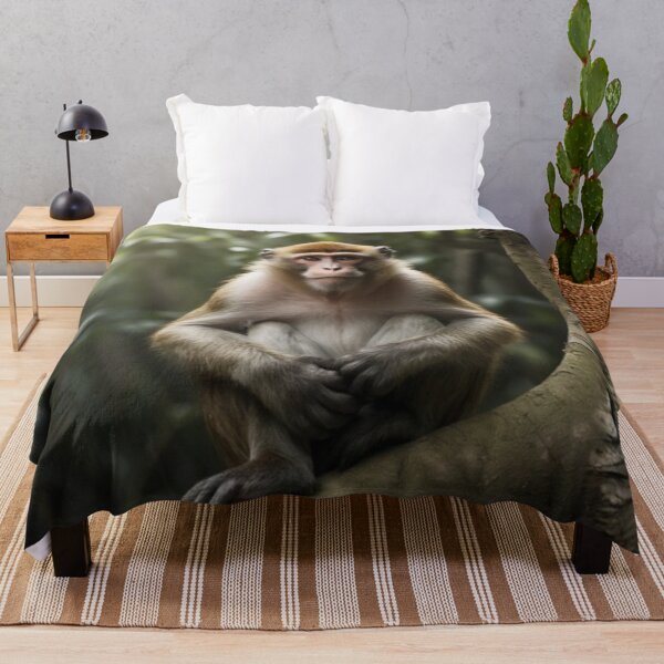 Item preview, Captivating Gaze - Majestic Monkey Portrait by LaLi Designs designed and sold by LaLi-Designs.