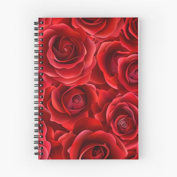 Item preview, 3D Red rose patterns digital art. designed and sold by VppShop.