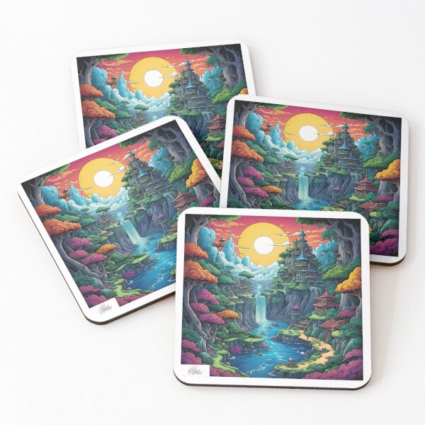 Item preview, Peaceful comic sanctuary designed and sold by K1ndo.