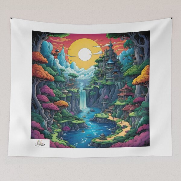 Item preview, Peaceful comic sanctuary designed and sold by K1ndo.