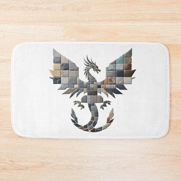 Item preview, Mystical Dragon: Stone Wings Art designed and sold by AI-Only Creations.