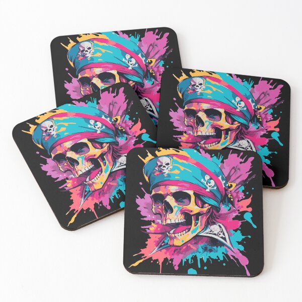 Item preview, Pirate Skulls 3/3 designed and sold by OdranaDesign.