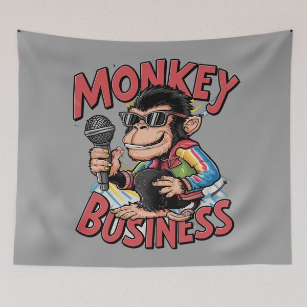 Item preview, Monkey Business designed and sold by 123ks.